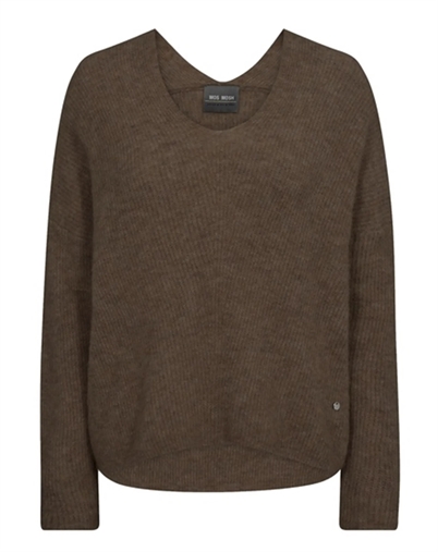 Thora V-Neck Strik - Mos Mosh